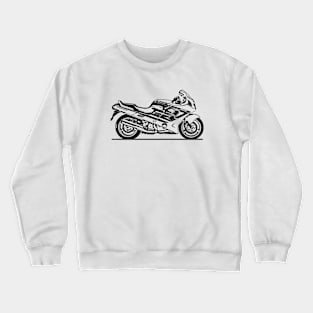 CBR1000F Motorcycle Sketch Art Crewneck Sweatshirt